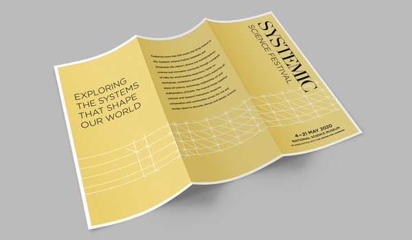Brochure for Systemic science festival